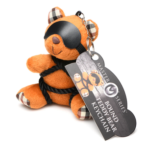 Master Series Teddy Bear Keychain BDSM or Gagged or Rope or Hooded Buy in Singapore LoveisLove U4Ria