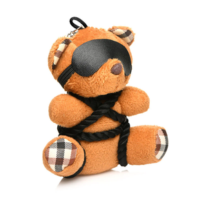 Master Series Teddy Bear Keychain BDSM or Gagged or Rope or Hooded Buy in Singapore LoveisLove U4Ria