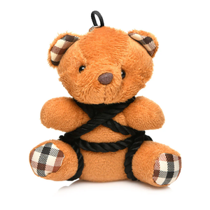 Master Series Teddy Bear Keychain BDSM or Gagged or Rope or Hooded Buy in Singapore LoveisLove U4Ria