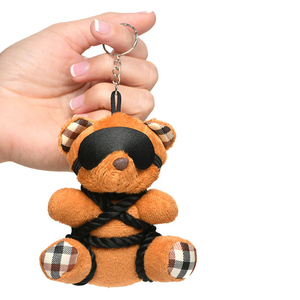 Master Series Teddy Bear Keychain BDSM or Gagged or Rope or Hooded Buy in Singapore LoveisLove U4Ria