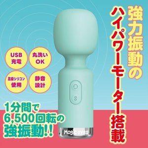 Japan Magic Eyes Mini AV USB Rechargeable Massager Wand Sweet Blue or Softy Pink  Buy in Singapore LoveisLove U4Ria