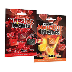 Creative Conceptions Erotic Dare Dice Naughty Nights or XXXtra