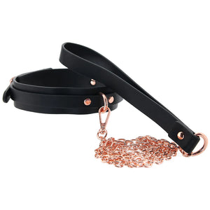 NS Novelties Bondage Couture Collar & Leash Black or Blue Bondage - Collars & Leash  Buy Sex Toys in Singapore LoveisLove U4Ria