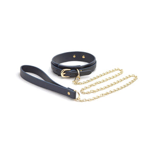 NS Novelties Bondage Couture Collar & Leash Black or Blue Bondage - Collars & Leash  Buy Sex Toys in Singapore LoveisLove U4Ria