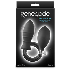 NS Novelties Renegade InflataPlay Inflatable Plug with Grip Buy in Singapore LoveisLove U4Ria 