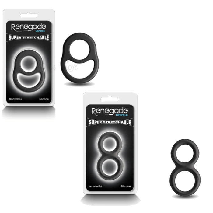 NS Novelties Renegade Stretchable Silicone Cock Ring