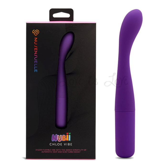 NU Sensuelle Chloe Nubii Slim G-Spot Vibrator Purple