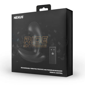 Nexus Ride OR Ride Extreme Rechargeable Vibrating Prostate & Perineum Massager With Remote Control