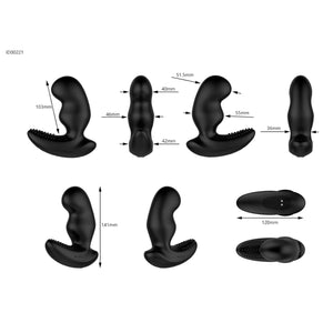 Nexus Ride OR Ride Extreme Rechargeable Vibrating Prostate & Perineum Massager With Remote Control