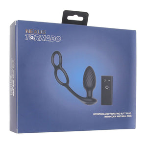 Nexus Tornado Rotating and Vibrating Butt Plug With Cock & Ball Ring Buy in Singapore LoveisLove U4Ria 