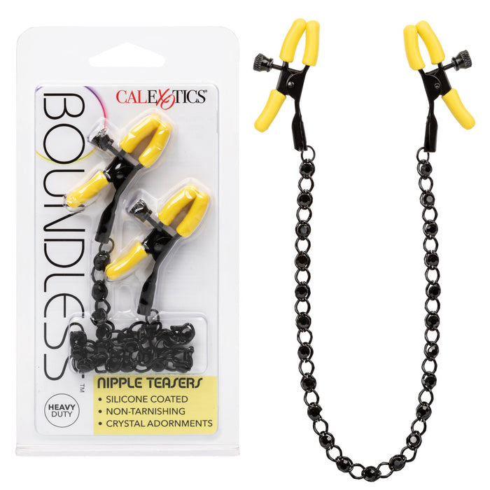 CalExotics Boundless Nipple Teasers Black/Yellow