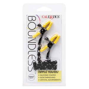 CalExotics Boundless Nipple Teasers Black/Yellow