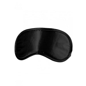 Shots Ouch! Black & White Satin Eye-Mask Blindfold Bondage - Blindfolds & Masks Buy Sex Toys in Singapore LoveisLove U4Ria