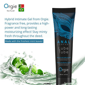 Orgie Anal Sensitive or Comfort Lube Tube Hybrid Intimate Gel 100 ML 3.4 FL OZ  Buy in Singapore LoveisLove U4Ria