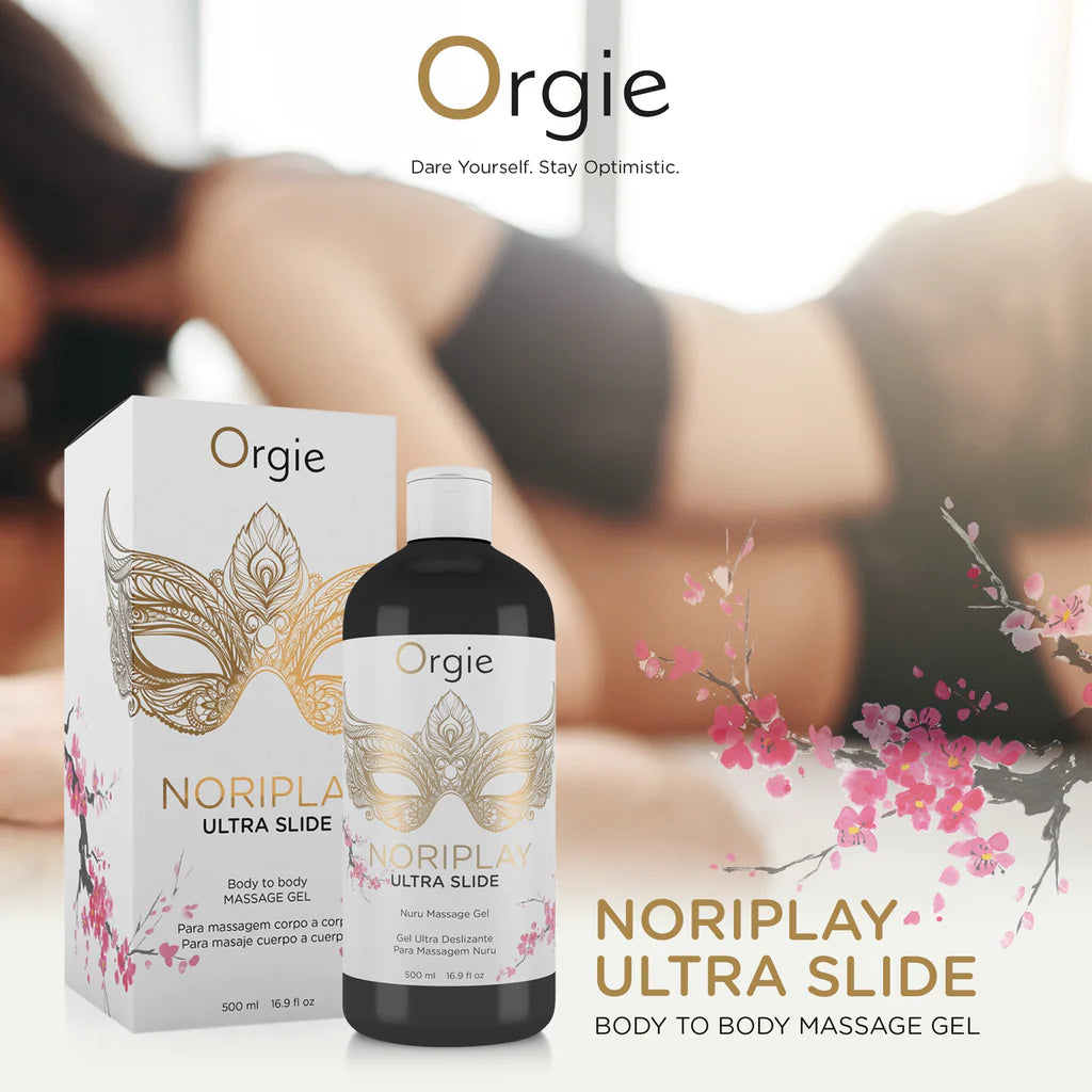 Orgie Noriplay Nuru Massage Gel Energizer or Ultra Slide 500 ML 16.9 F –  Love is Love