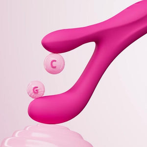 Lovense Osci 3 App-Controlled Oscillating, Vibrating and Heating Rabbit Vibrator Buy in Singapore LoveisLove U4Ria 