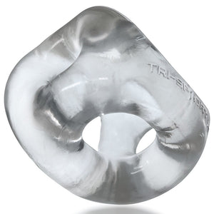 Oxballs Tri-Sport XL Thicker 3-Ring Sling Clear For Him - Oxballs Series Buy in Singapore LoveisLove U4Ria