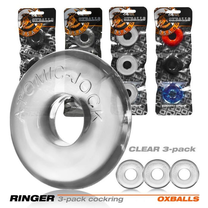 Oxballs Ringer 3-pack Cock Ring OX-1324