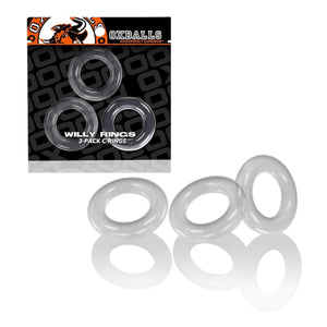 Oxballs Willy Ring Cockring 3-pack Buy in Singapore LoveisLove U4Ria 