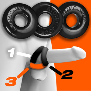 Oxballs Ringer 3-pack Cock Ring OX-1324