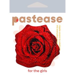 Pastease Premium Glitter Velvet Blooming Rose Pasties Red Buy in Singapore LoveisLove U4Ria