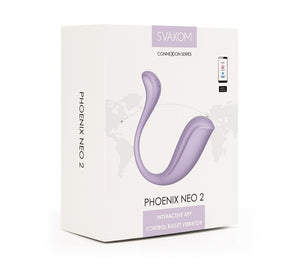 Svakom Phoenix Neo 2 Interactive App-Controlled Bullet Vibrator Buy in Singapore LoveisLove U4Ria