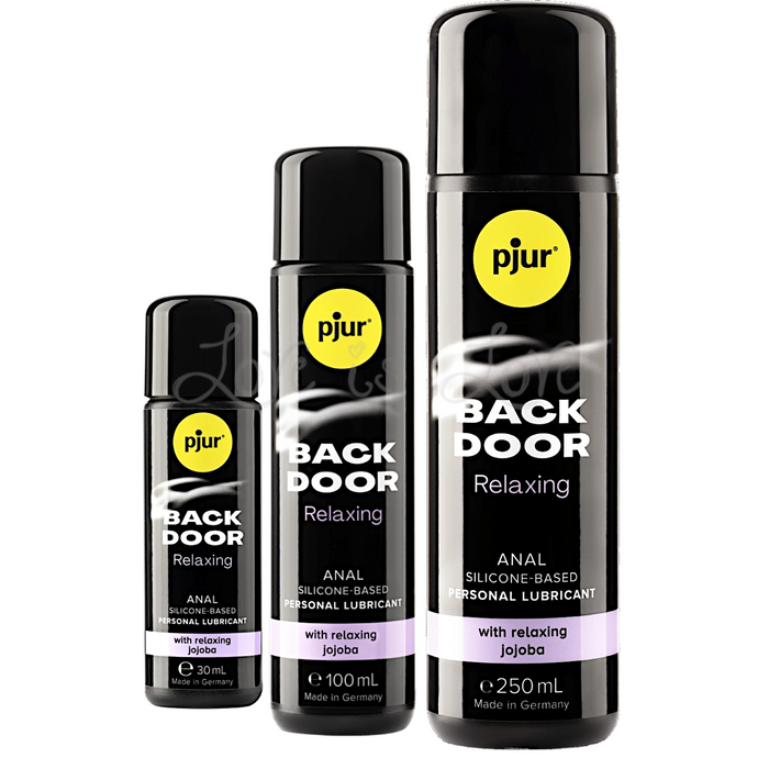 Pjur Back Door Silicone-Based Anal Glide Relaxing Jojoba (All In New Packaging)