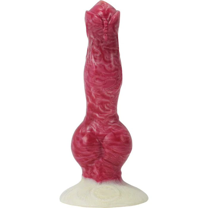 Platinum Liquid Silicone Anal Plug Dildo 8.2" Hellfire #N5028