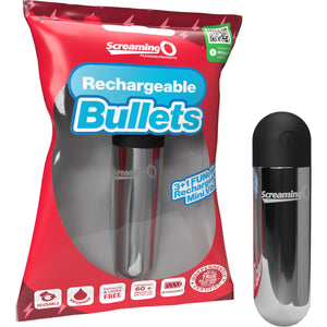 Screaming O Rechargeable Bullet Silver or Pink Buy in Singapore LoveisLove U4Ria