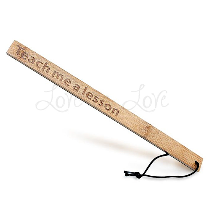 Rimba Teach Me A Lesson Bamboo Ruler RIM 8090