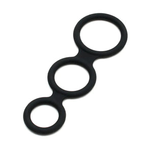 Rimba Triple Cock Ring Black Buy in Singapore LoveisLove U4Ria 