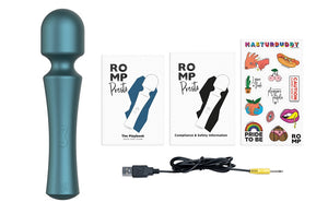 Romp Presto Rechargeable Wand Massager Vibrator Vibrators - Wands & Attachment Buy in Singapore LoveisLove U4Ria