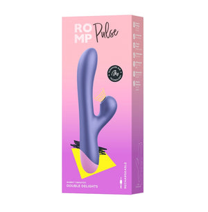 Romp Pulse Suction Rabbit Vibrator with Pleasure Air Technology Vibrators - Clit Stimulation & G-Spot Buy in Singapore LoveisLove U4Ria