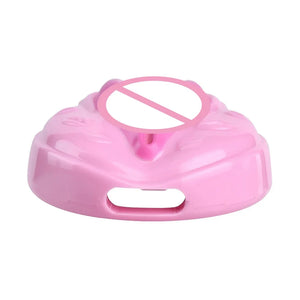 Pink Realistic Clitoris Chastity Cage with Flames Sexy Lips #212 Buy in Singapore LoveisLove U4Ria