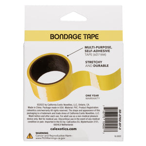 CalExotics Boundless Bondage Tape Yellow Bondage - Ropes & Tapes Buy in Singapore LoveisLove U4Ria