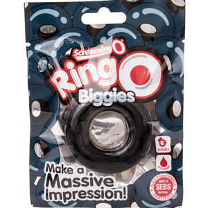 The Screaming O RingO Biggies Black or Clear or Blue Cock Rings - Stretchy Cock Rings The Screaming O  Buy in Singapore LoveisLove U4Ria