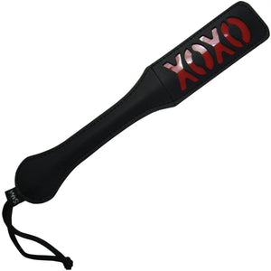 Sex & Mischief Impressions XOXO Paddle 12 Inch Black or Pink Bondage - Paddles/Spankers/Ticklers Buy in Singapore LoveisLove U4Ria