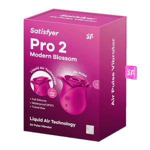 Satisfyer Pro 2 Modern Blossom Air Pulse Vibrator Buy in Singapore LoveisLove U4Ria 
