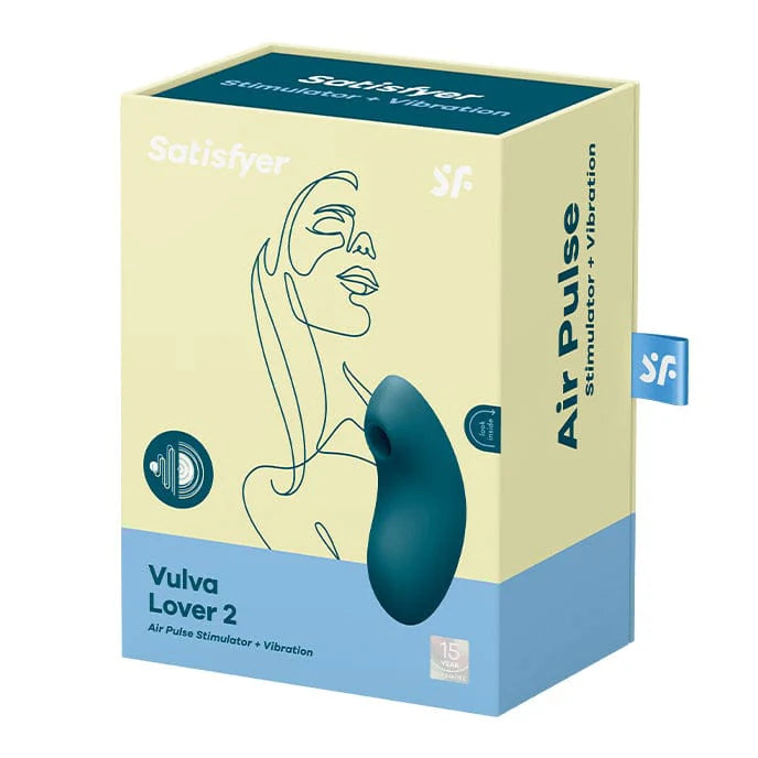 Satisfyer Vulva Lover 2 Air Pulse Stimulator Plus Vibration