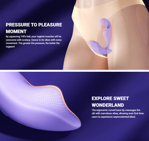 Honey Play Box Trill Wearable Single Ball Dual Vibrator Vibrators - Clit Stimulation & G-Spot Buy in Singapore LoveisLove U4Ria