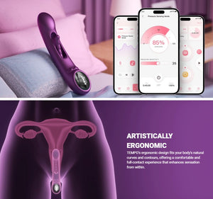 Honey Play Box Tempo Pressure Sensing App-Controlled Tapping G-Spot Vibrator Vibrators - G-Spot Vibrators Buy in Singapore LoveisLove U4Ria