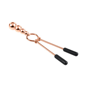 Selopa Beaded Nipple Clamps Stainless Steel Silver Rose Gold Black Chrome Nipple Toys - Nipple Clamps Buy in Singapore LoveisLove U4Ria 