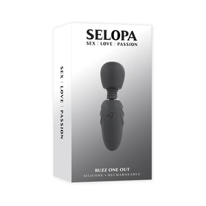 Selopa Buzz One Out Rechargeable Silicone Mini Wand Vibrator Buy in Singapore LoveisLove U4Ria