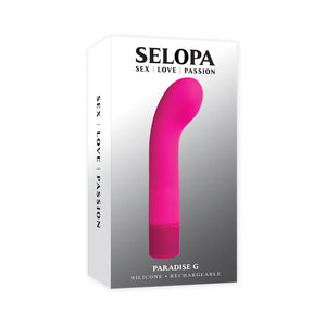 Selopa Paradise G Rechargeable Silicone G-Spot Vibrator Pink G-Spot Vibrators Buy in Singapore LoveisLove U4Ria