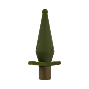 Selopa The Private Vibrating Silicone Anal Butt Plug Green Buy in Singapore LoveisLove U4Ria