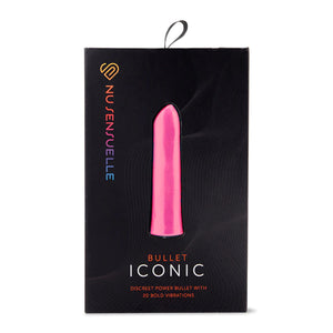 Sensuelle Iconic Silicone Bullet Vibrator Deep Pink Buy in Singapore LoveisLove U4Ria 