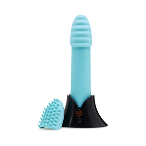 Sensuelle Point Plus 20 Function Bullet With 2 Sleeves Tiffany Blue or Rose Gold (New Packaging) Vibrators - Bullet & Egg Buy Sex Toys in Singapore LoveisLove U4Ria