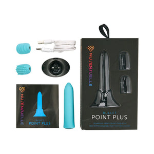 Sensuelle Point Plus 20 Function Bullet With 2 Sleeves Tiffany Blue or Rose Gold (New Packaging) Vibrators - Bullet & Egg Buy Sex Toys in Singapore LoveisLove U4Ria