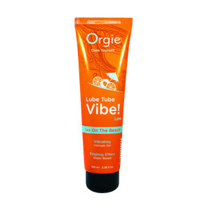 Orgie Lube Tube Vibe! Water Based with Vibration Effect, Sex On The Beach or Piña Colada 100 ML Lubes & Toy Cleaners - Water Based  Buy Sex Toys in Singapore LoveisLove U4Ria