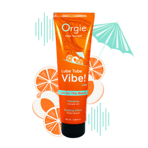 Orgie Lube Tube Vibe! Water Based with Vibration Effect, Sex On The Beach or Piña Colada 100 ML Lubes & Toy Cleaners - Water Based  Buy Sex Toys in Singapore LoveisLove U4Ria